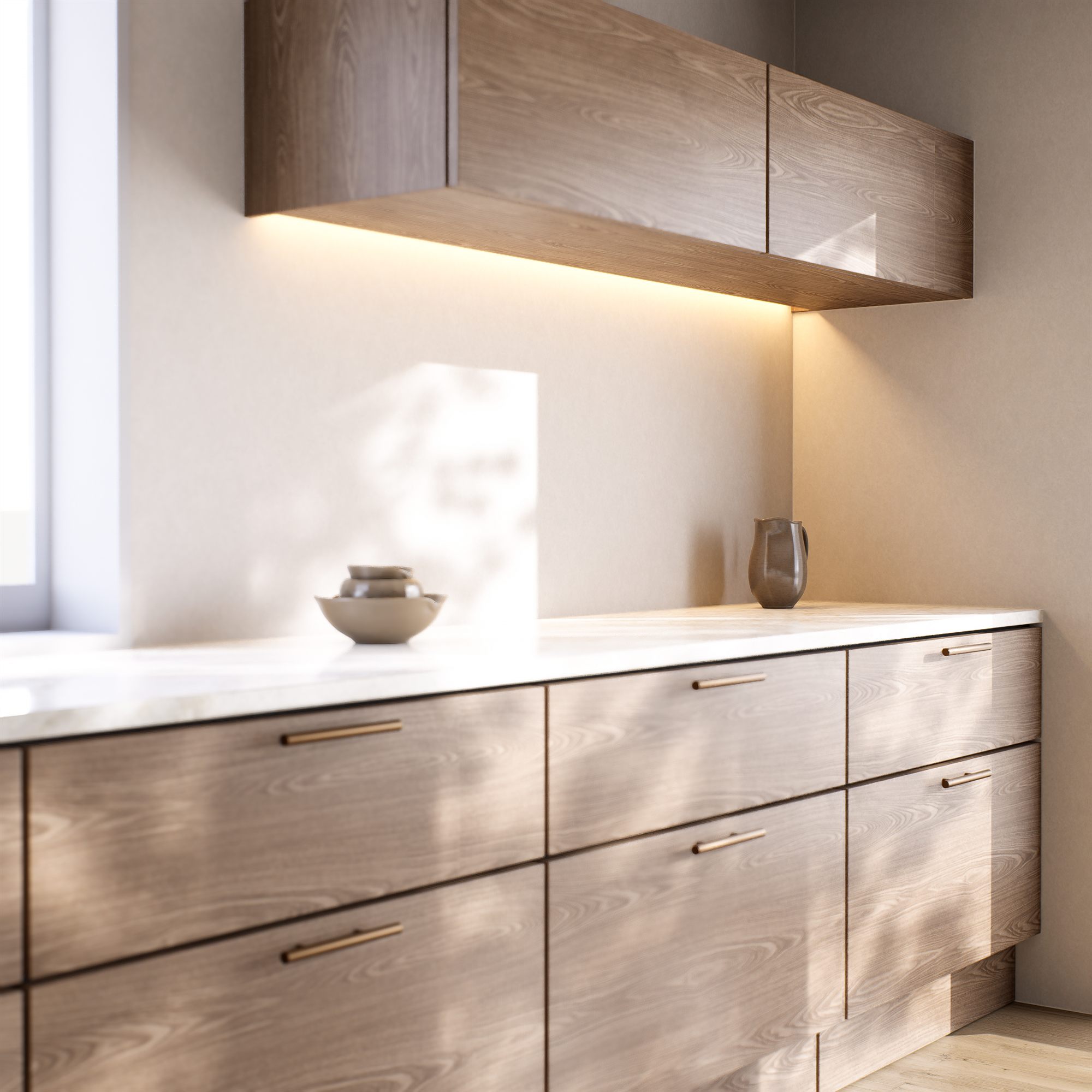 建築CG・3Dパース Kitchen A3